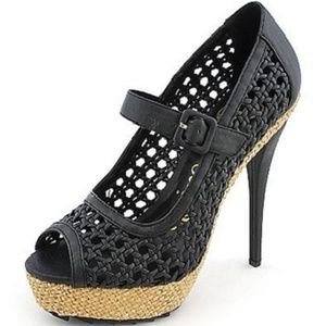 Promise Size 9 Black Heels